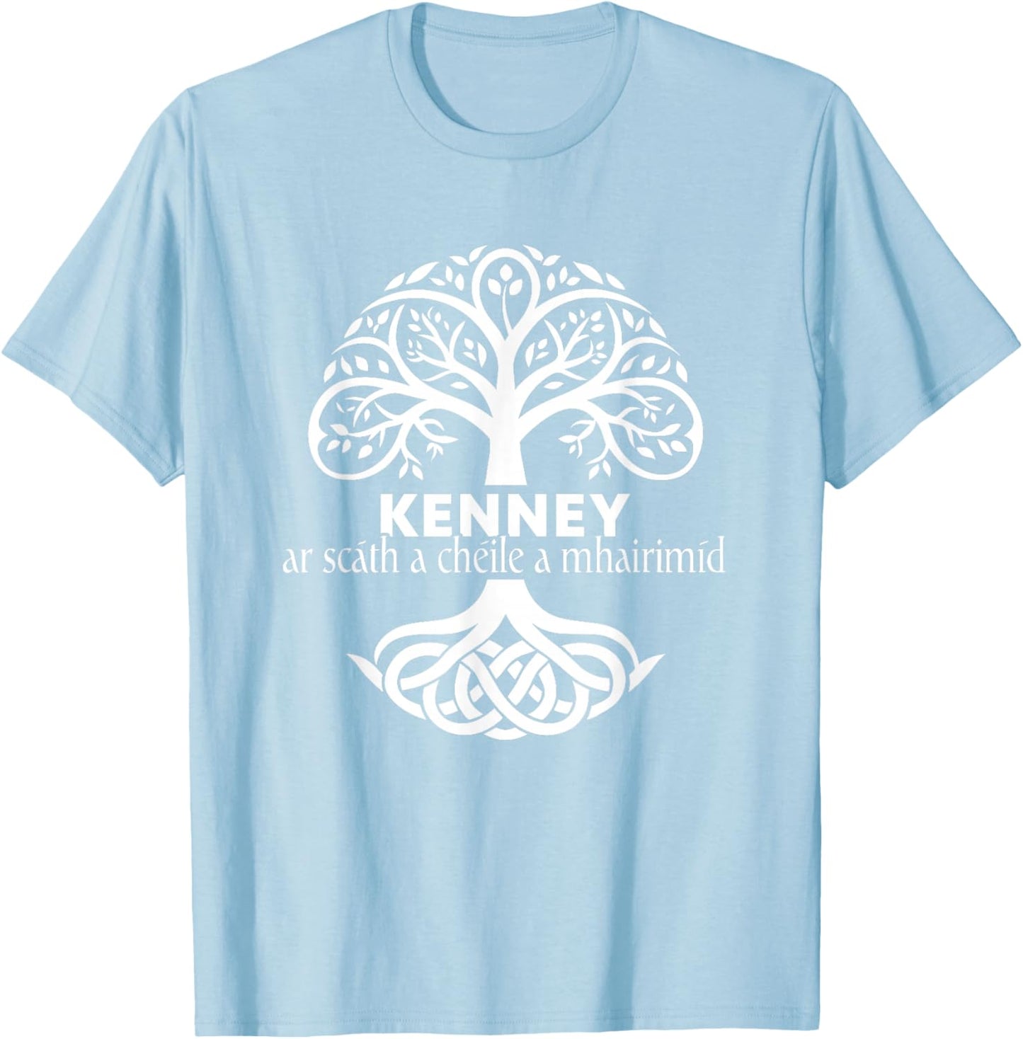 Kenney Irish Family Name Celtic Irish Roots T-Shirt - T-Shirt | Light Blue