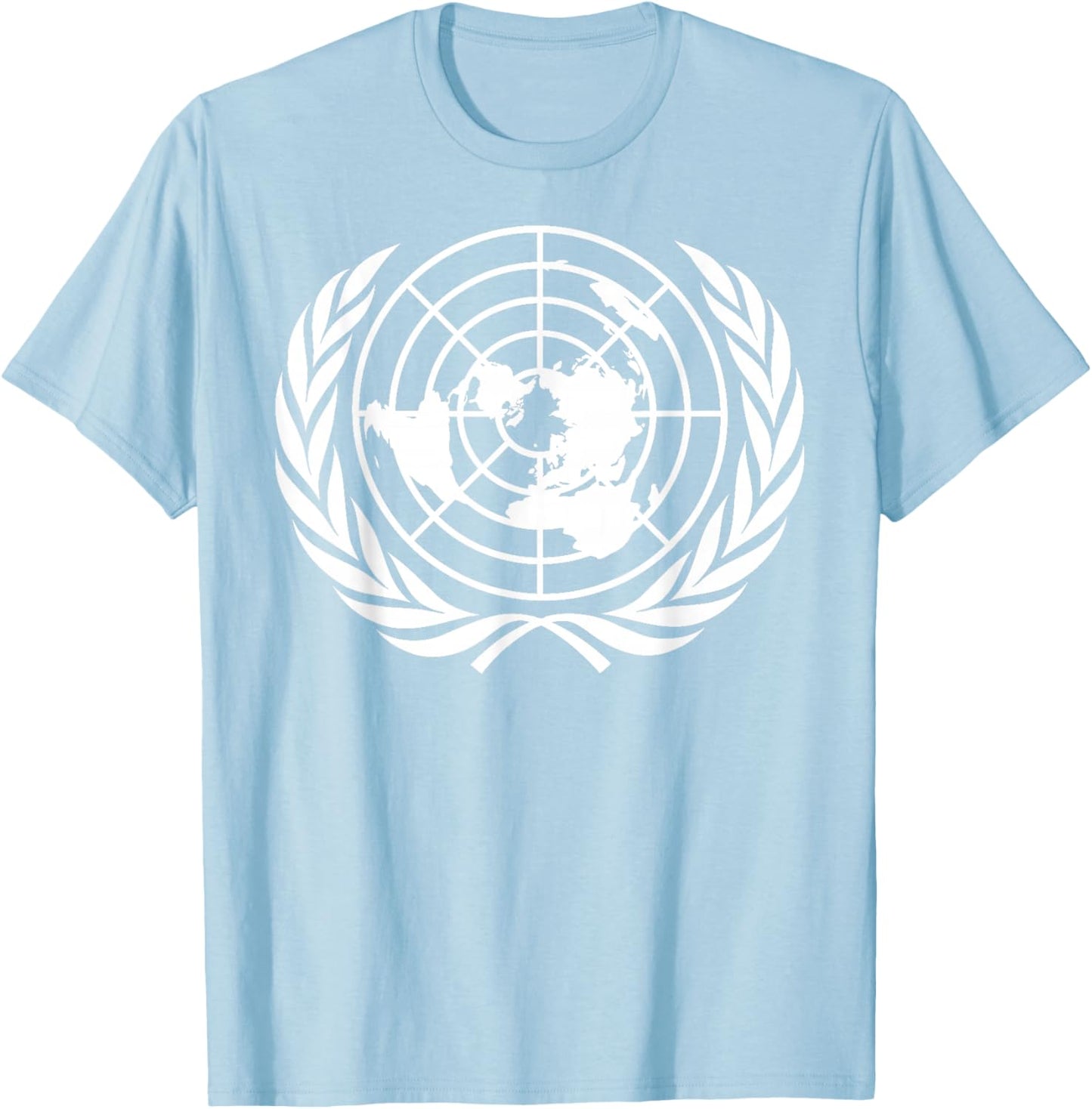 United Nations Flag T-Shirt - T-Shirt | Light Blue