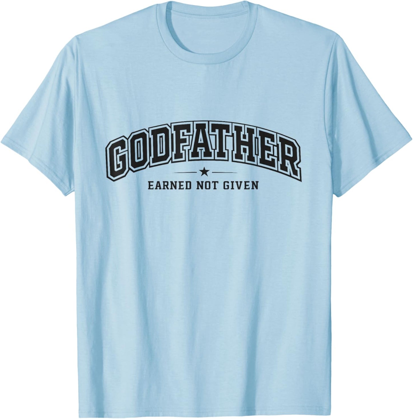 Awesome Godfather 2026 Apparel | Gifts for New Godfather T-Shirt - T-Shirt | Light Blue