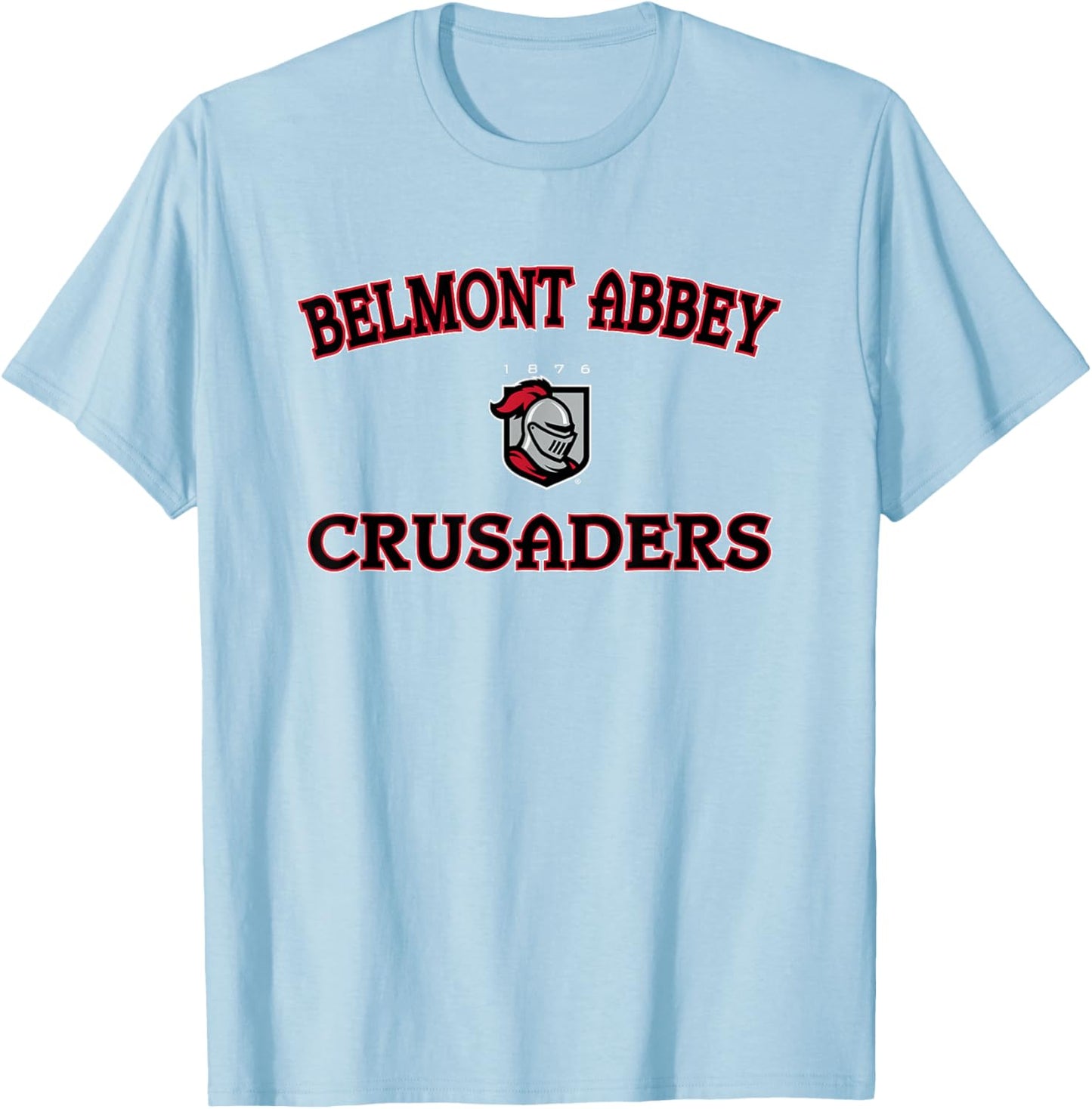 Belmont Abbey College Crusaders Campus Classic T-Shirt - T-Shirt | Light Blue