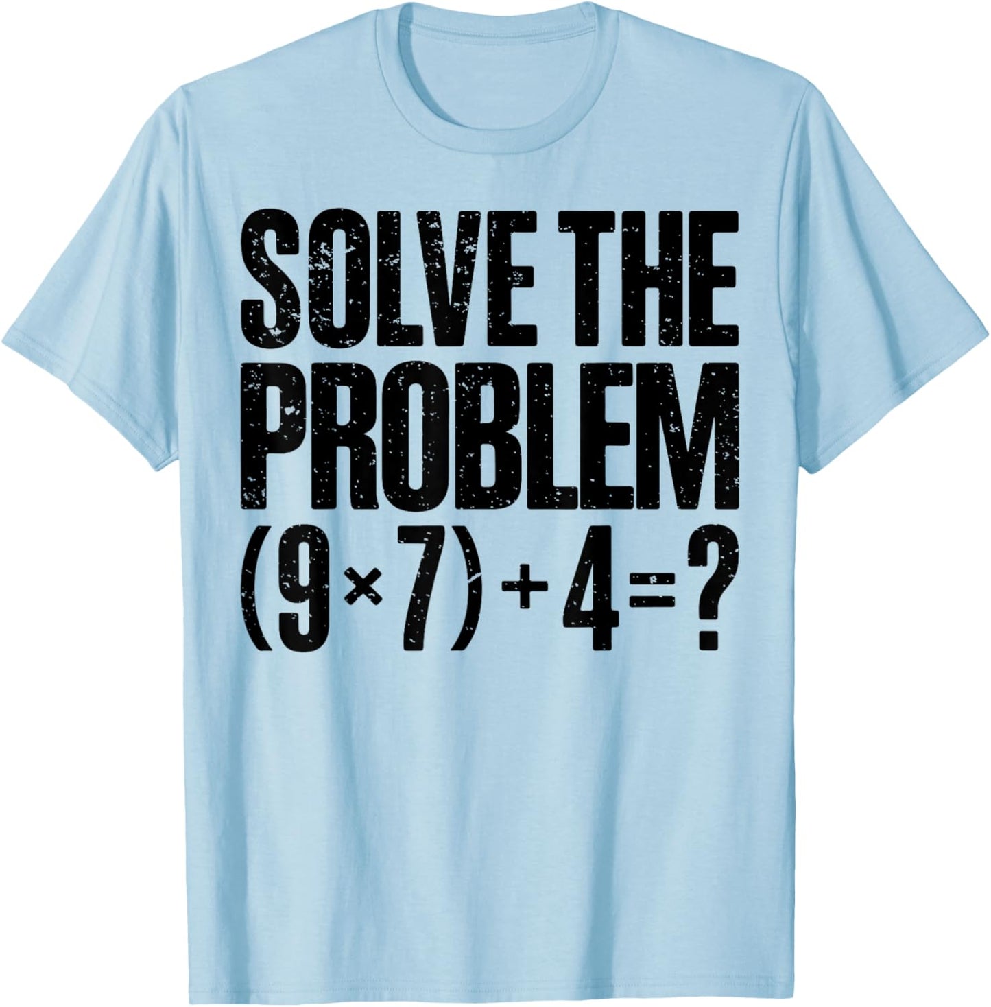 Funny 67 Meme PEMDAS Math Teacher Brainrot Elementary Joke T-Shirt - T-Shirt | Light Blue