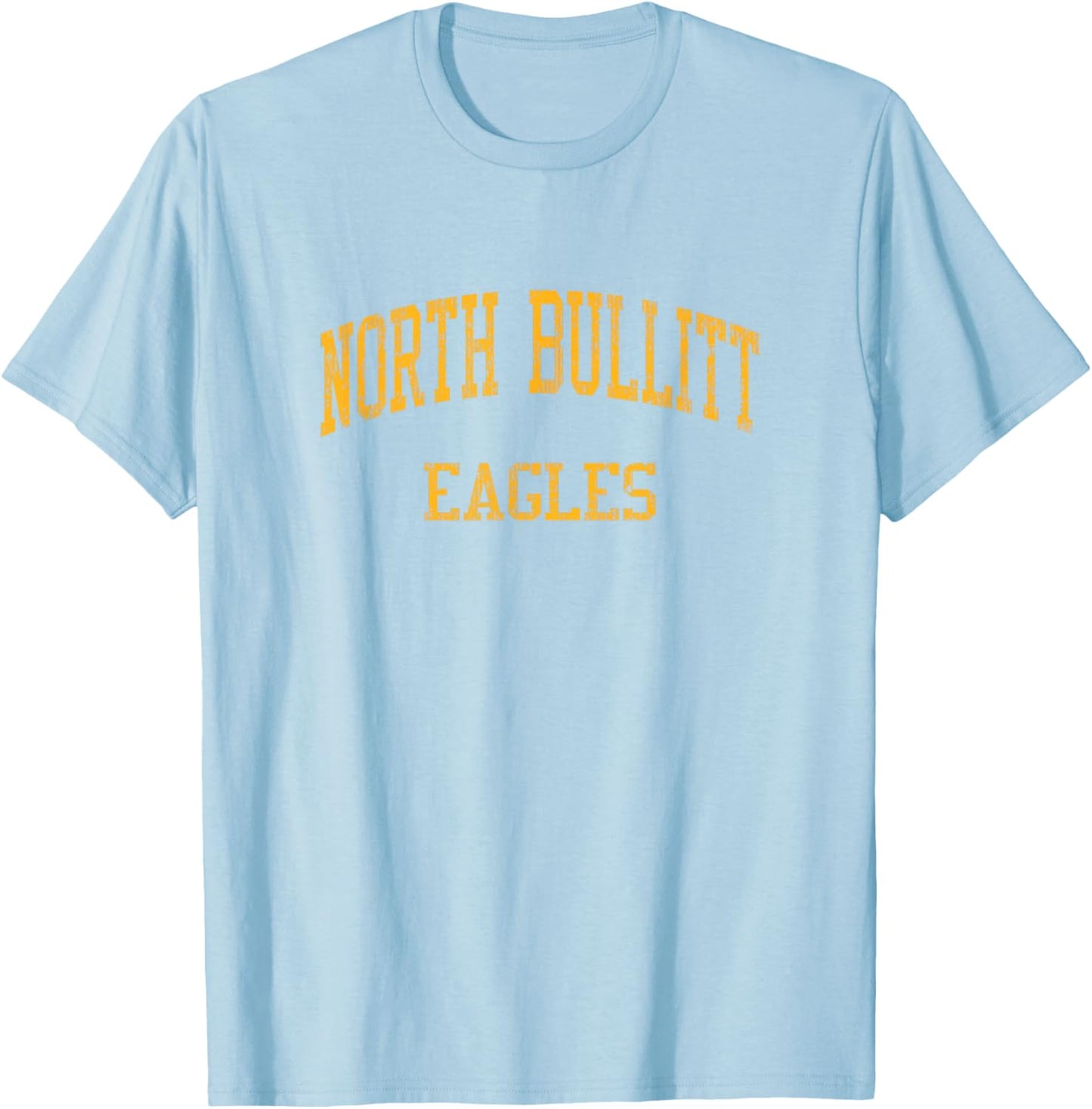 North Bullitt High School HS Shepherdsville KY Vintage Sport T-Shirt - T-Shirt | Light Blue