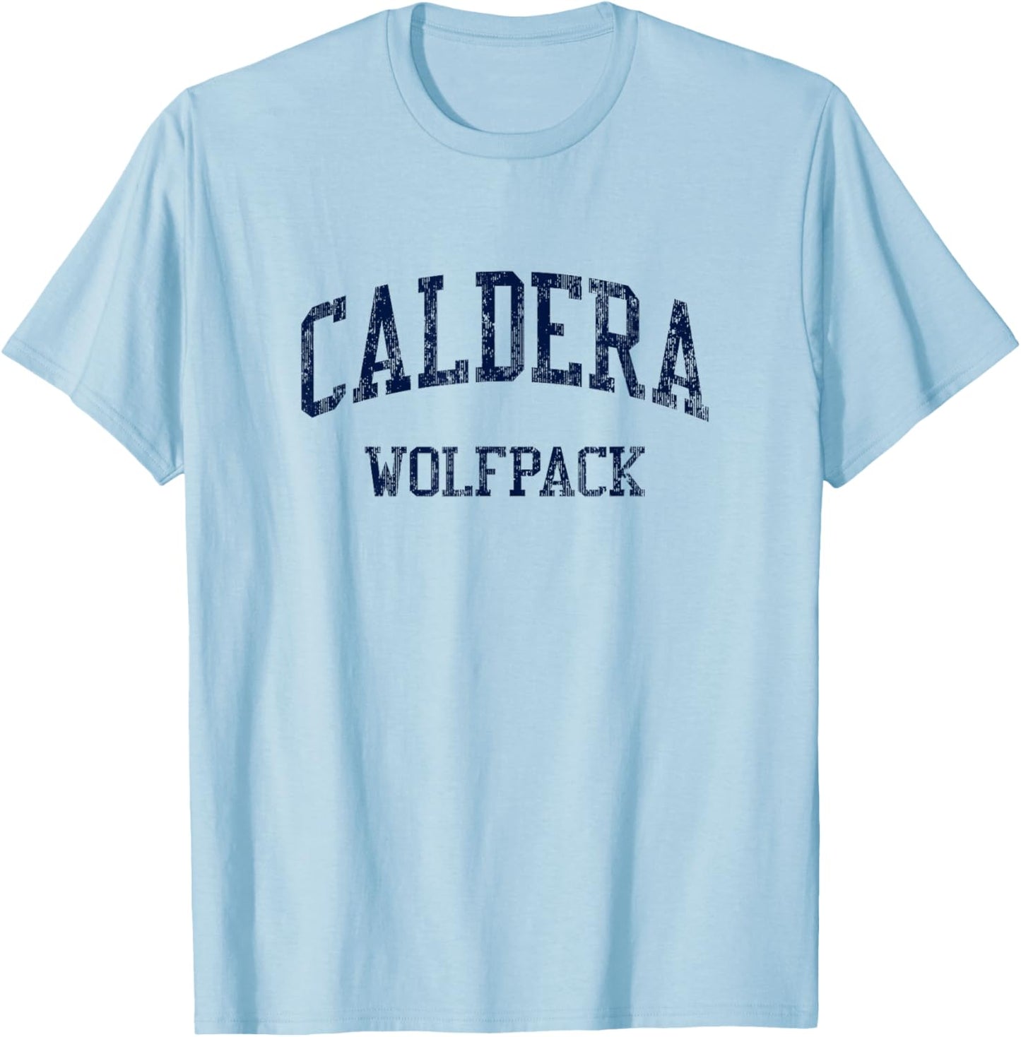Caldera High School HS Bend OR Vintage Sports T-Shirt - T-Shirt | Light Blue