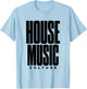 House Music Culture - EDM DJ T-Shirt - T-Shirt | Light Blue