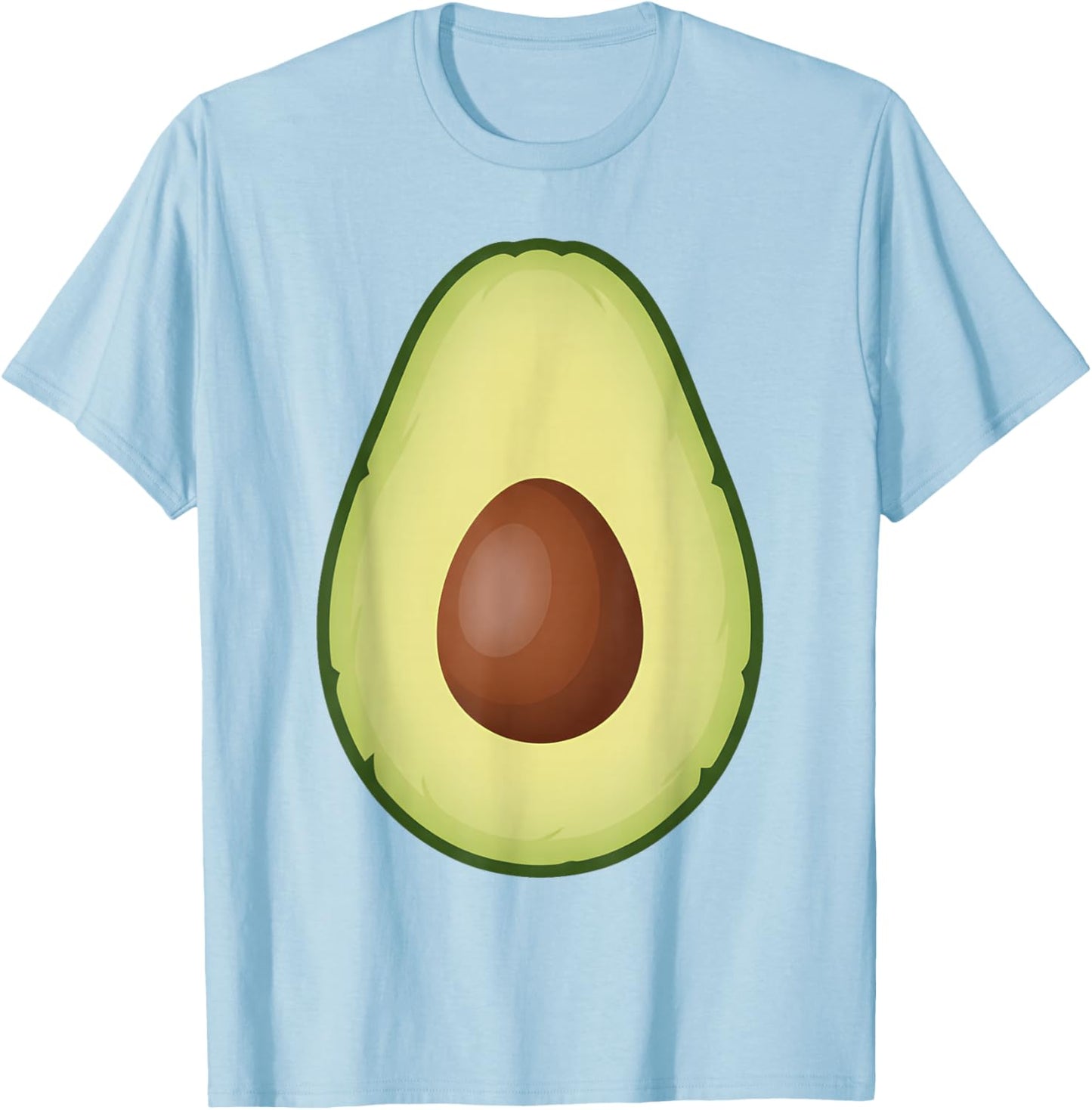 Avocado Costume Halloween Fruit Salad Lover T-Shirt - T-Shirt | Light Blue