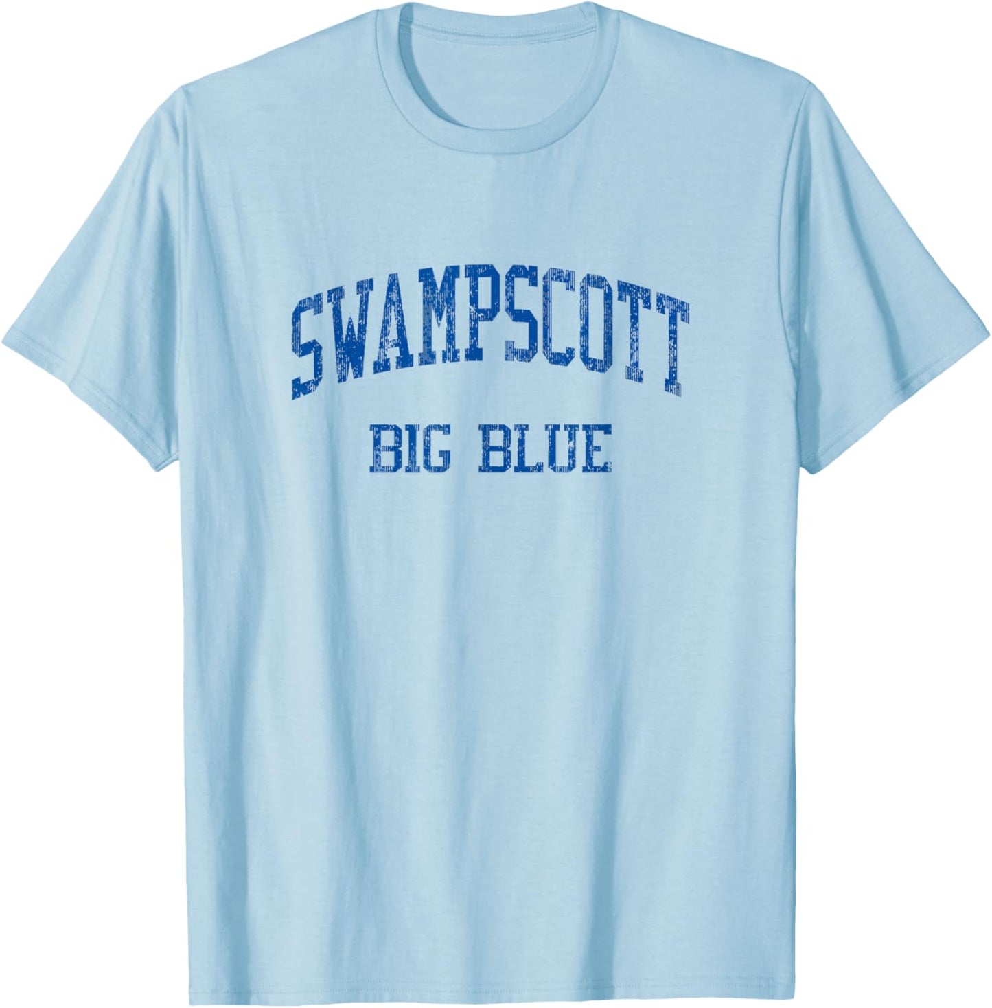 Swampscott High School HS Swampscott MA Vintage Sports T-Shirt - T-Shirt | Light Blue