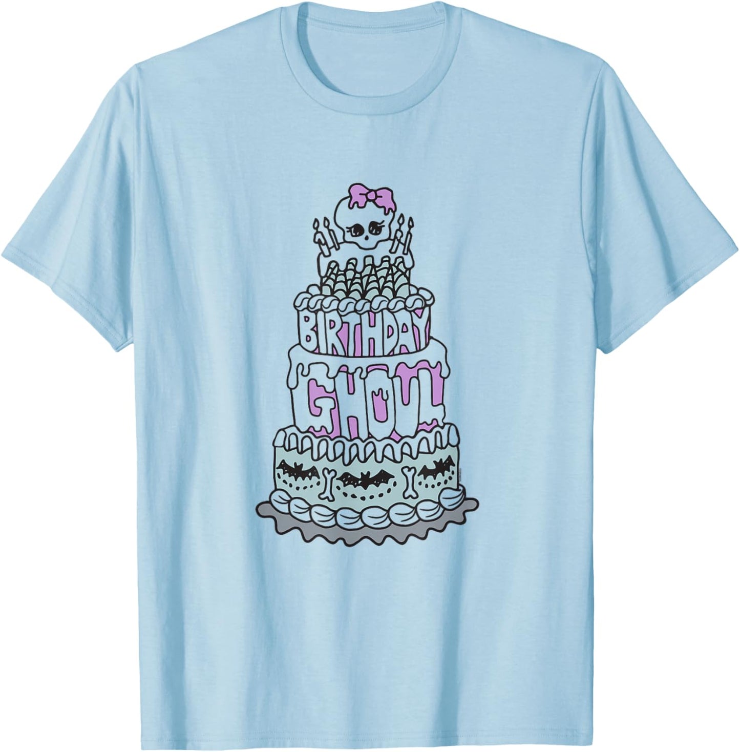 Monster High Birthday Ghoul T-Shirt - T-Shirt | Light Blue