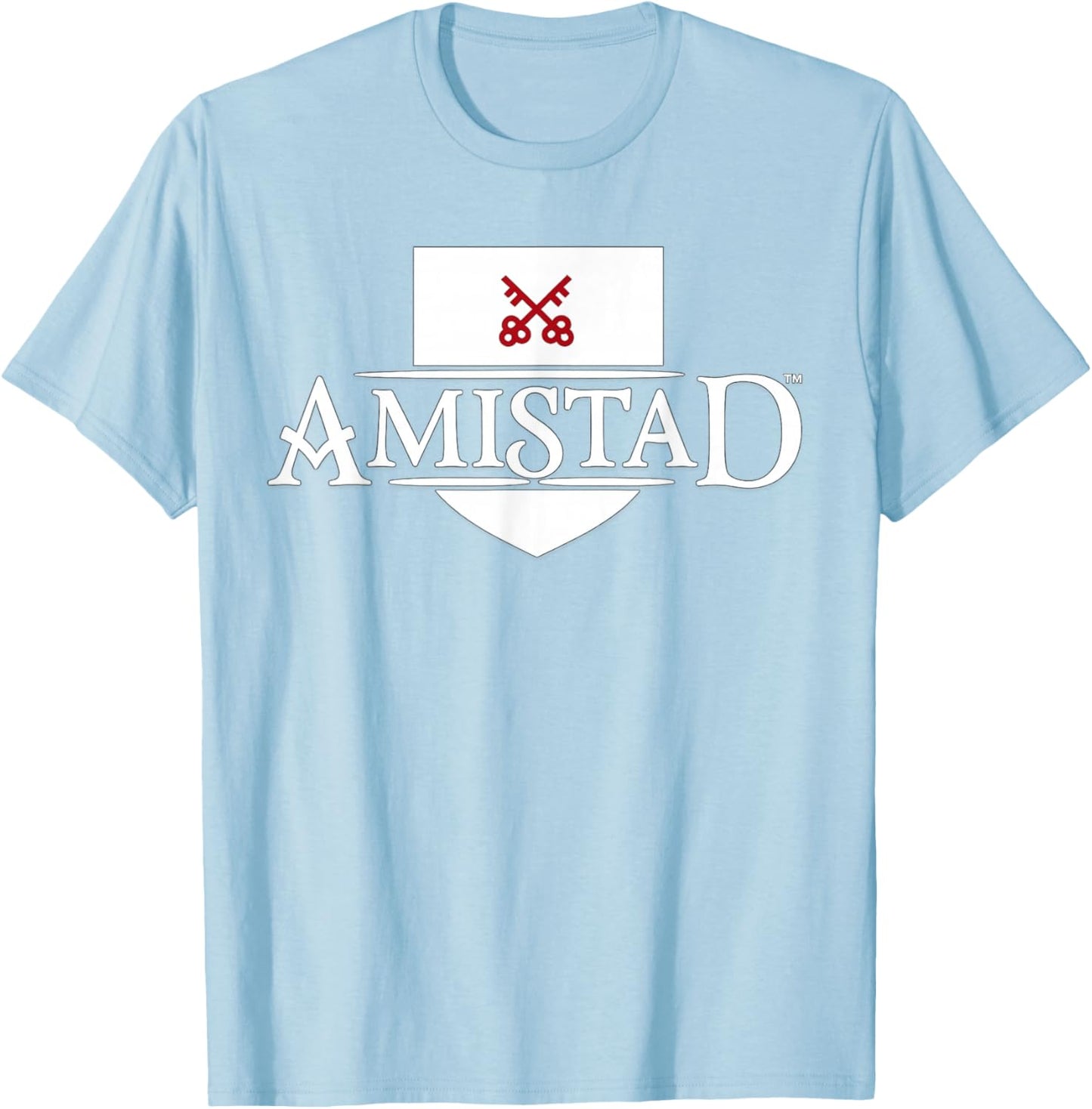 Amistad House of Friendship, Teachers Students School T-Shirt - T-Shirt | Light Blue
