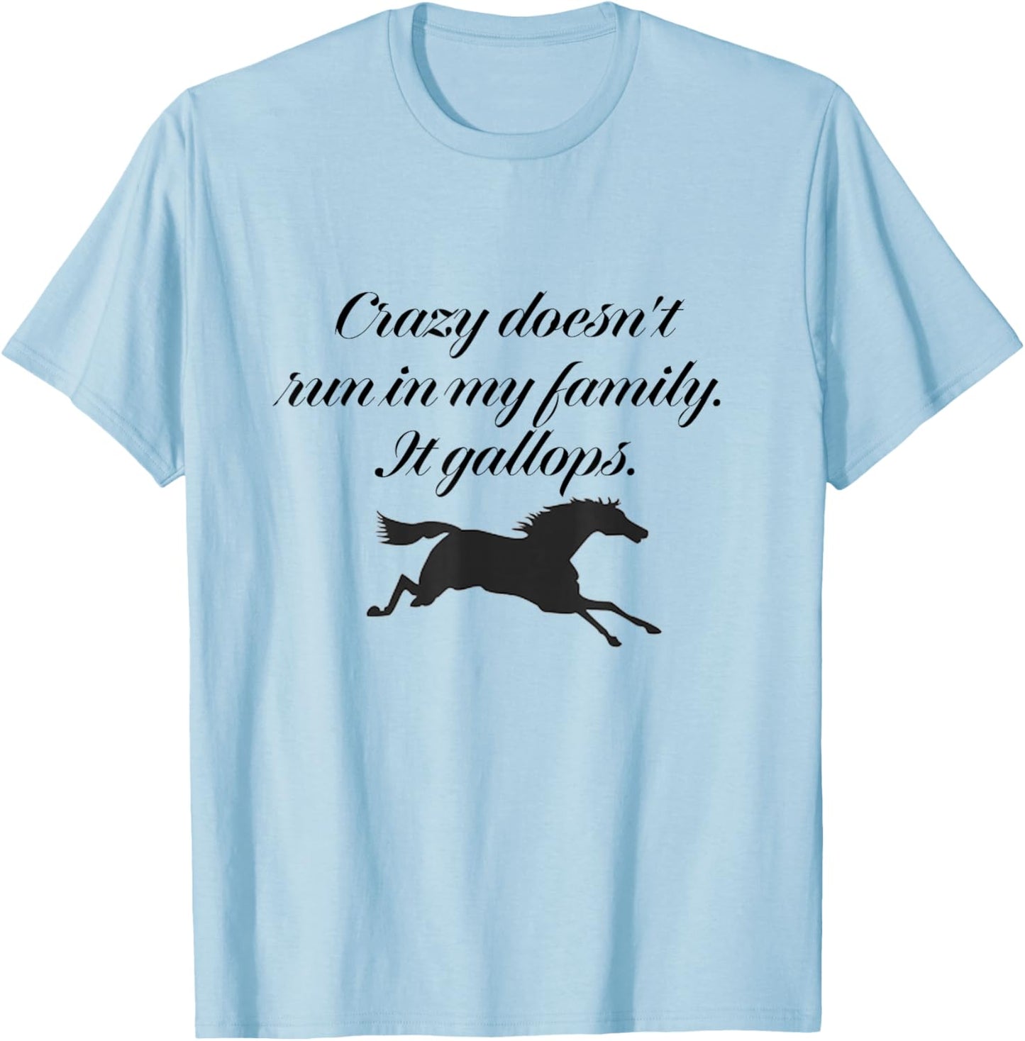 Equestrian Feral T-Shirt - T-Shirt | Light Blue