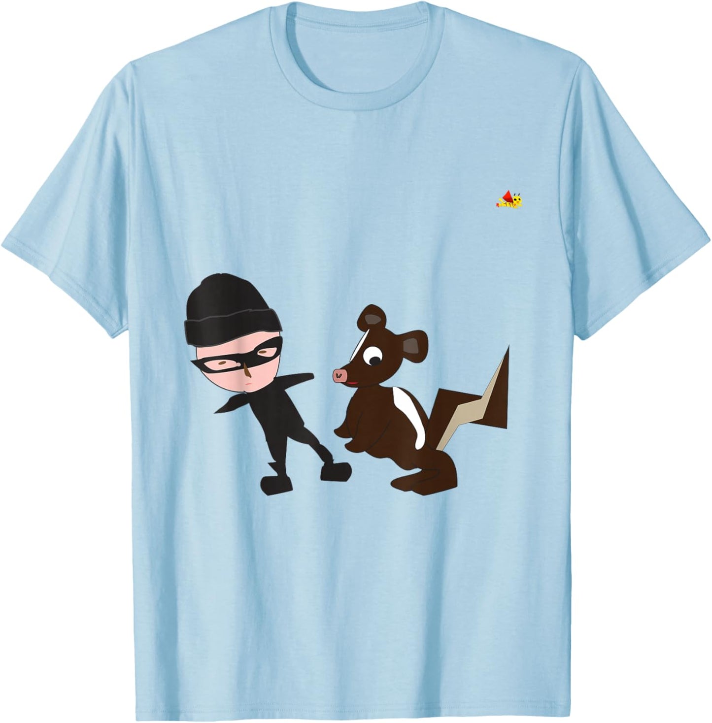 Cool I Skunk from CooliKangroo Island T-Shirt - T-Shirt | Light Blue