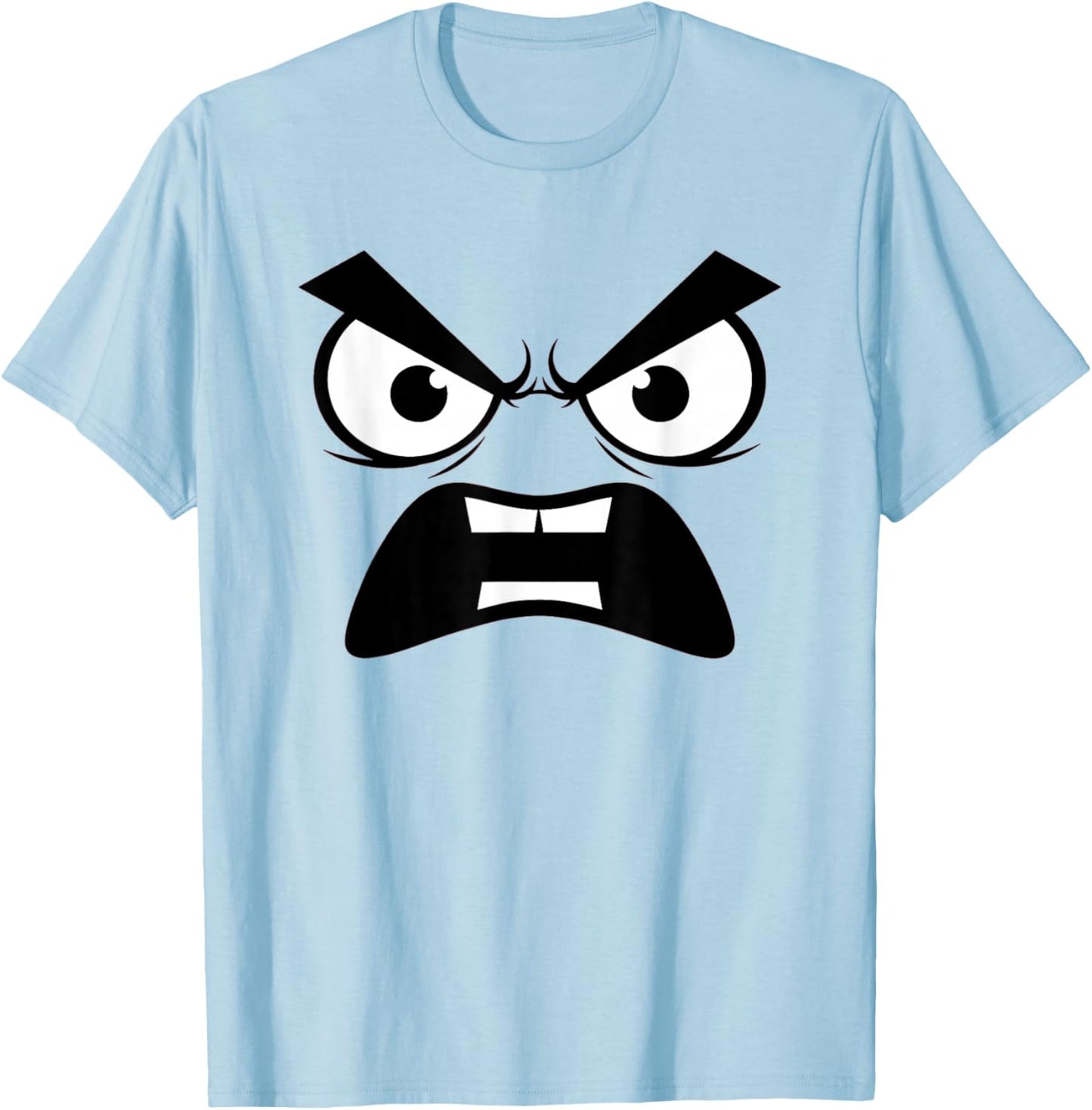 Creepy Carrots Face Funny Halloween Costume for Kids & Adult T-Shirt - T-Shirt | Light Blue