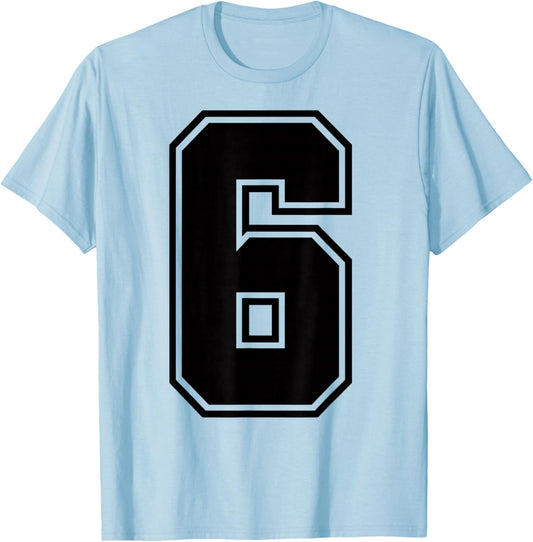 6 7 Six Couples Costume Funny Meme T-Shirt - T-Shirt | Light Blue
