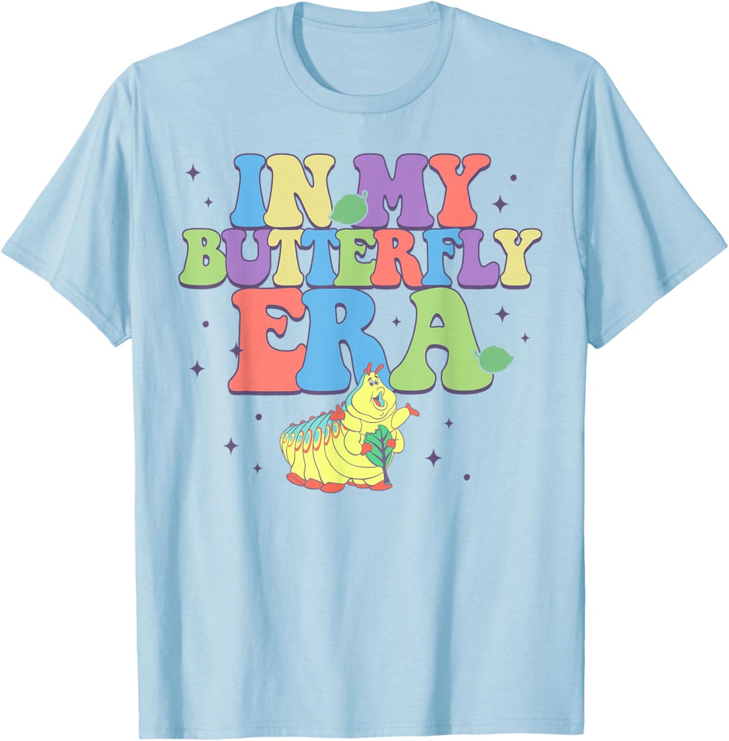 Disney Pixar A Bug's Life Heimlich in My Butterfly Era T-Shirt - T-Shirt | Light Blue