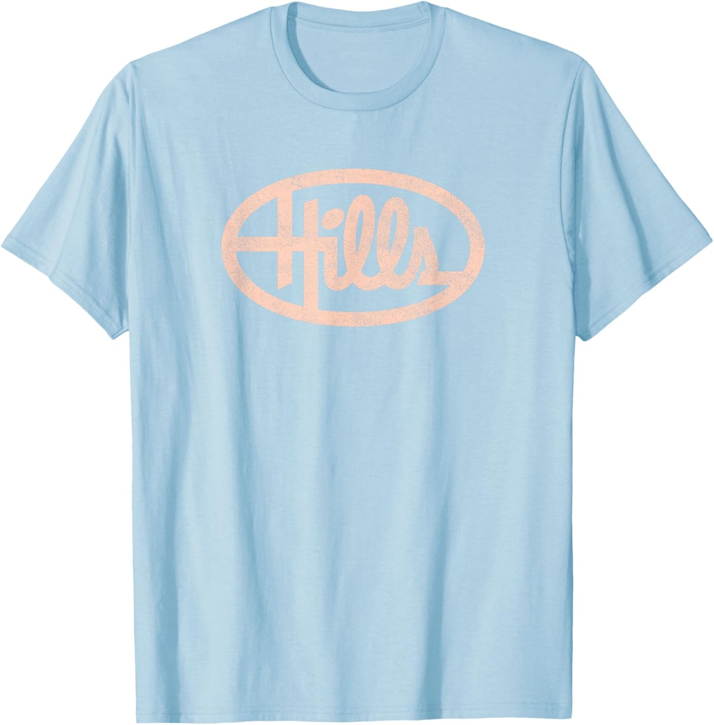 Hills Retro 80s Dept Store Funny & Vintage T-Shirt - T-Shirt | Light Blue