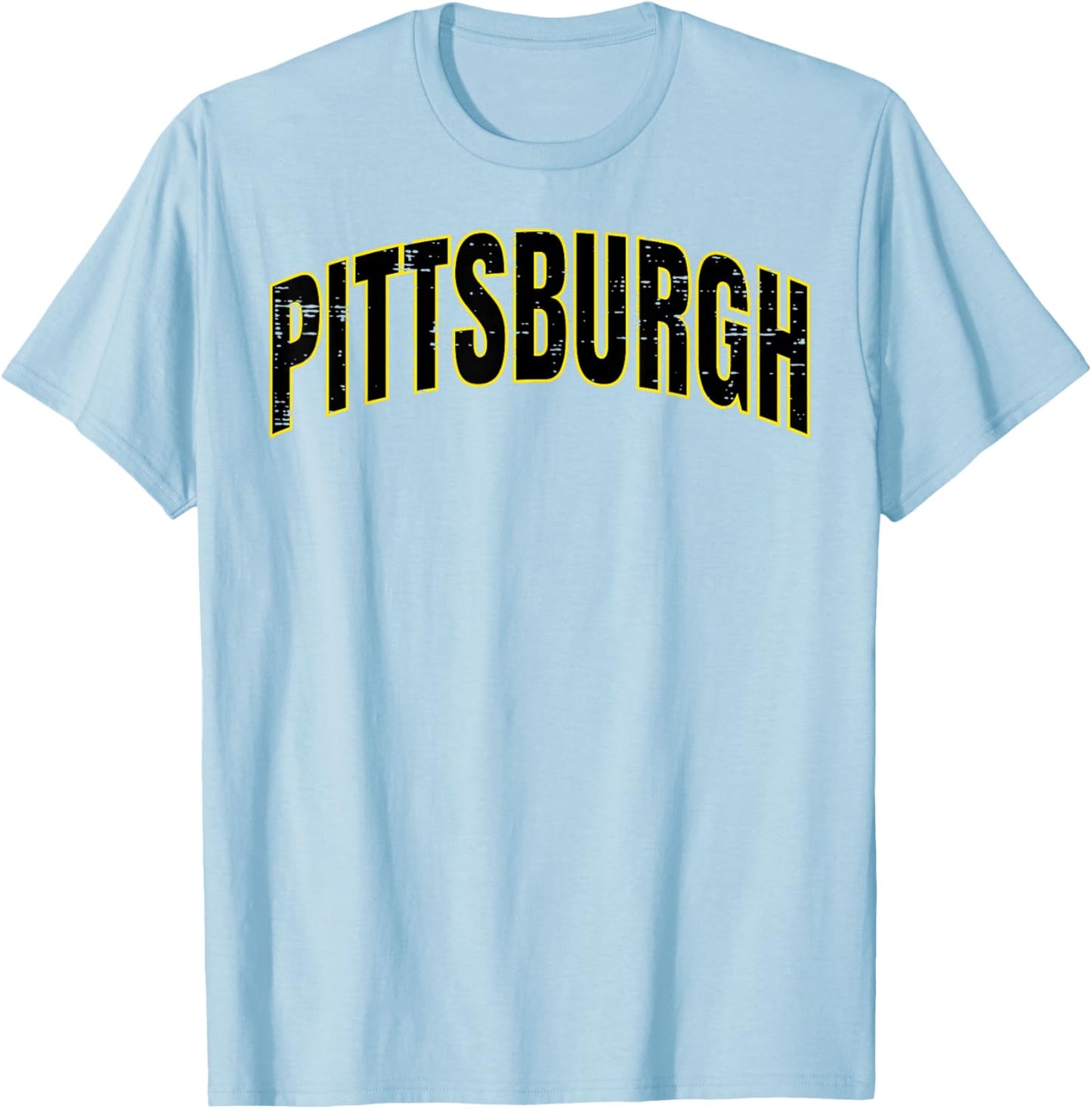 Pittsburgh Men Women Boys Kids Girls Youth Teen T-Shirt - T-Shirt | Light Blue
