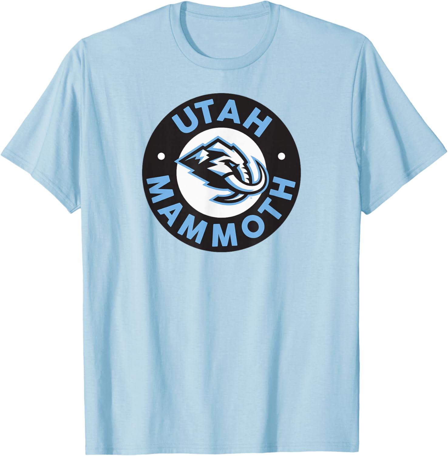 Symbol Gray NHL Officially Licensed T-Shirt - T-Shirt | Light Blue
