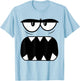 Creepy Carrots Face Funny Halloween Costume Kids and Adults T-Shirt - T-Shirt | Light Blue