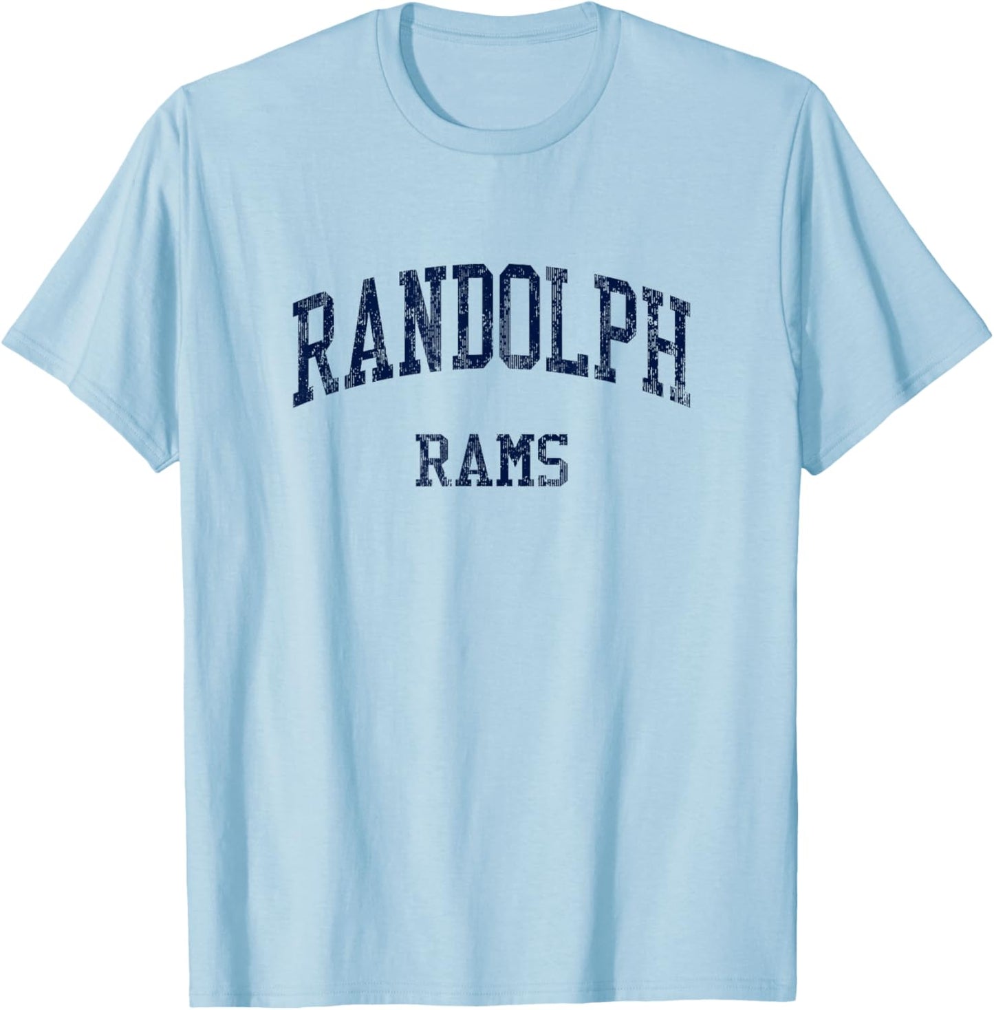 Randolph High School HS Randolph NJ Vintage Sports T-Shirt - T-Shirt | Light Blue