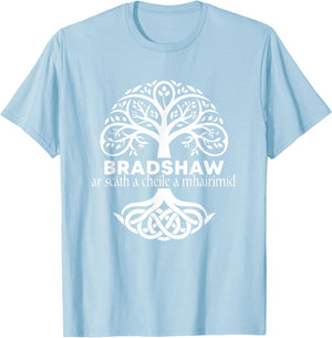 Bradshaw Irish Family Name Celtic Irish Roots T-Shirt - T-Shirt | Light Blue