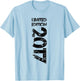 Limited Edition 2017 Birthday 2017 Vintage 2017 T-Shirt - T-Shirt | Light Blue