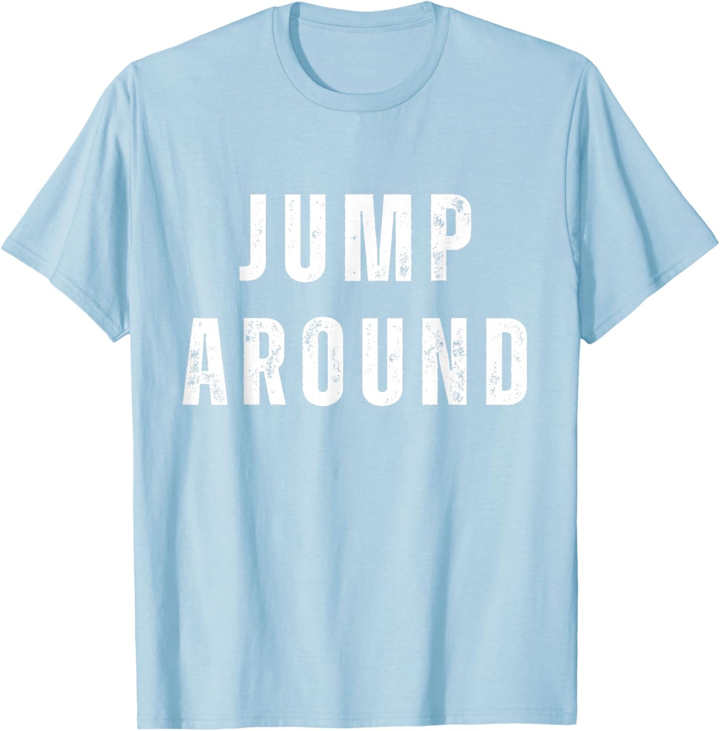 St Patricks Day Jump Around 90s Irish Party T-Shirt - T-Shirt | Light Blue