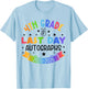 Last Day of School Autograph 4th Grade Graduation Boys Girls T-Shirt - T-Shirt | Light Blue