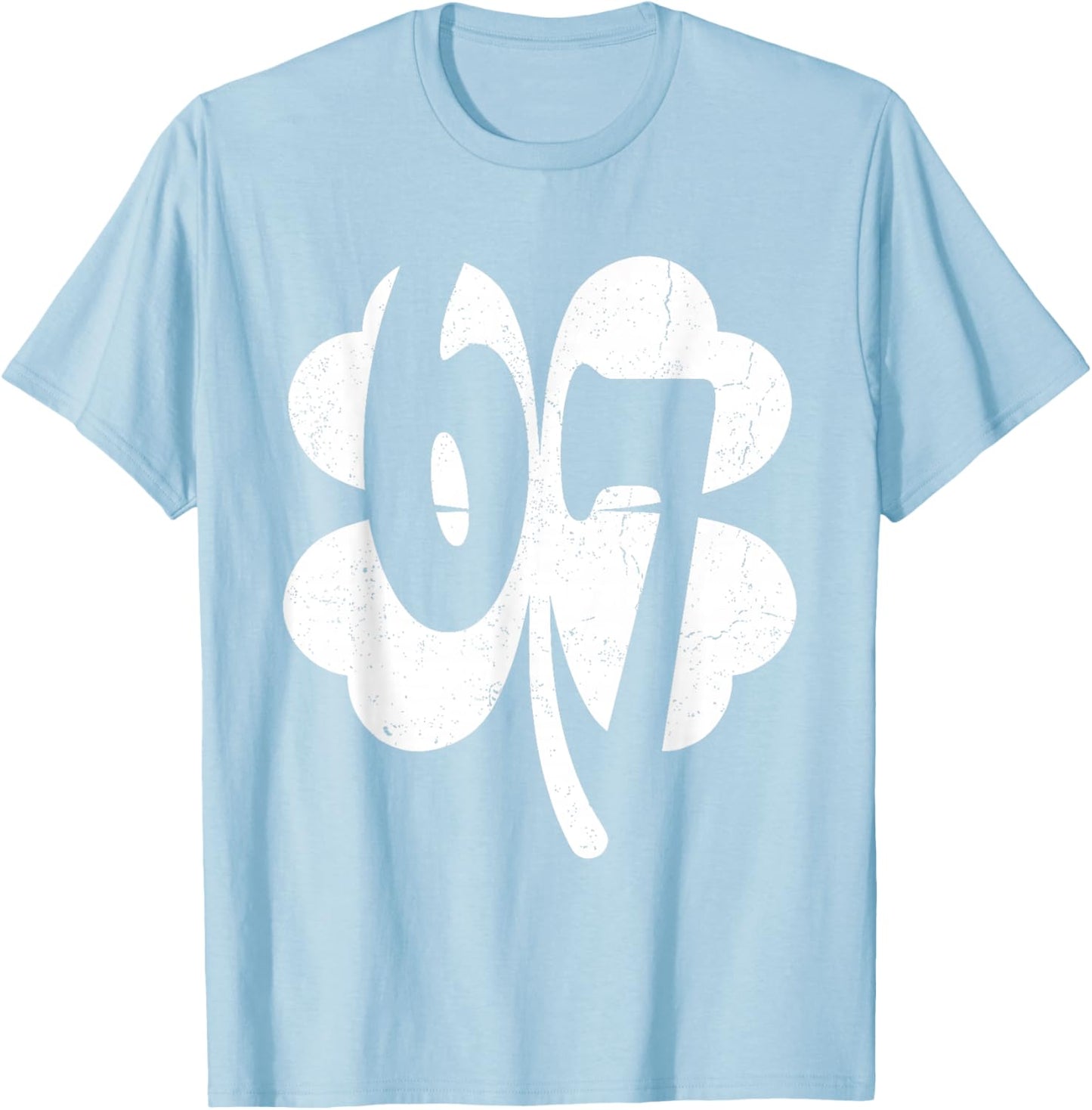 Six Seven 67 Shamrock St Paddy's Kid Boys St Patrick's Day T-Shirt - T-Shirt | Light Blue