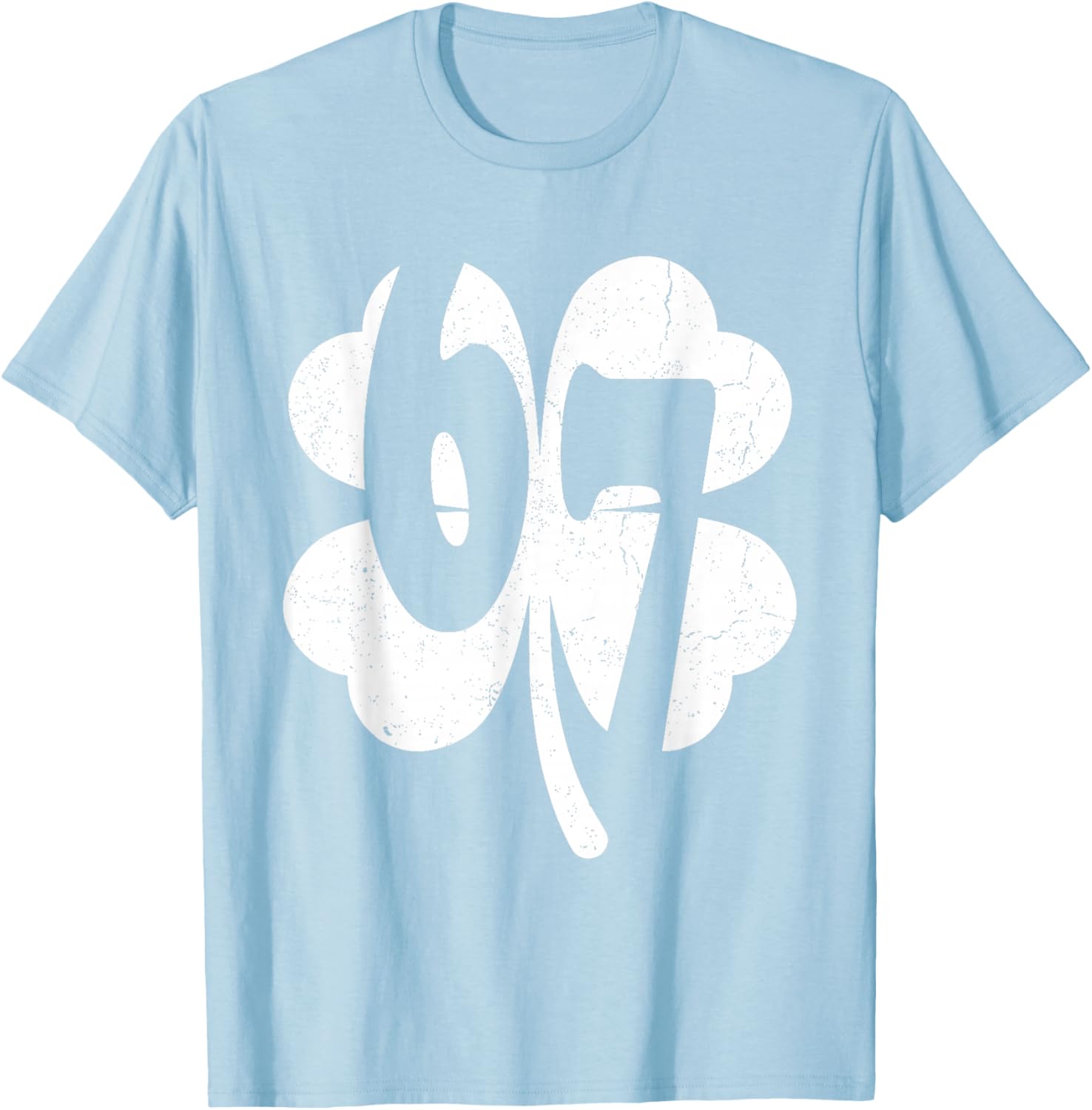Six Seven 67 Shamrock St Paddy's Kid Boys St Patrick's Day T-Shirt - T-Shirt | Light Blue