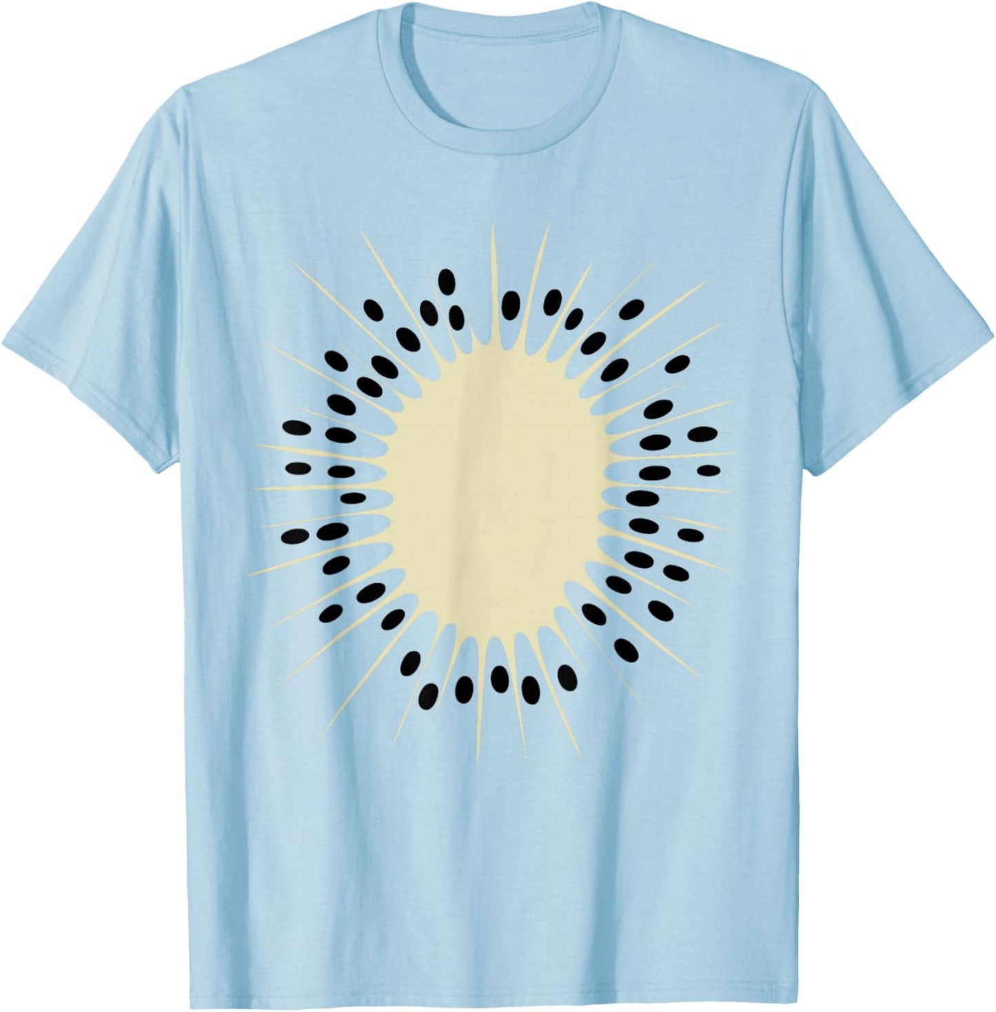 Kiwi Shirt Adult Men Women Kids Fruit Green Kiwi Costume T-Shirt - T-Shirt | Light Blue