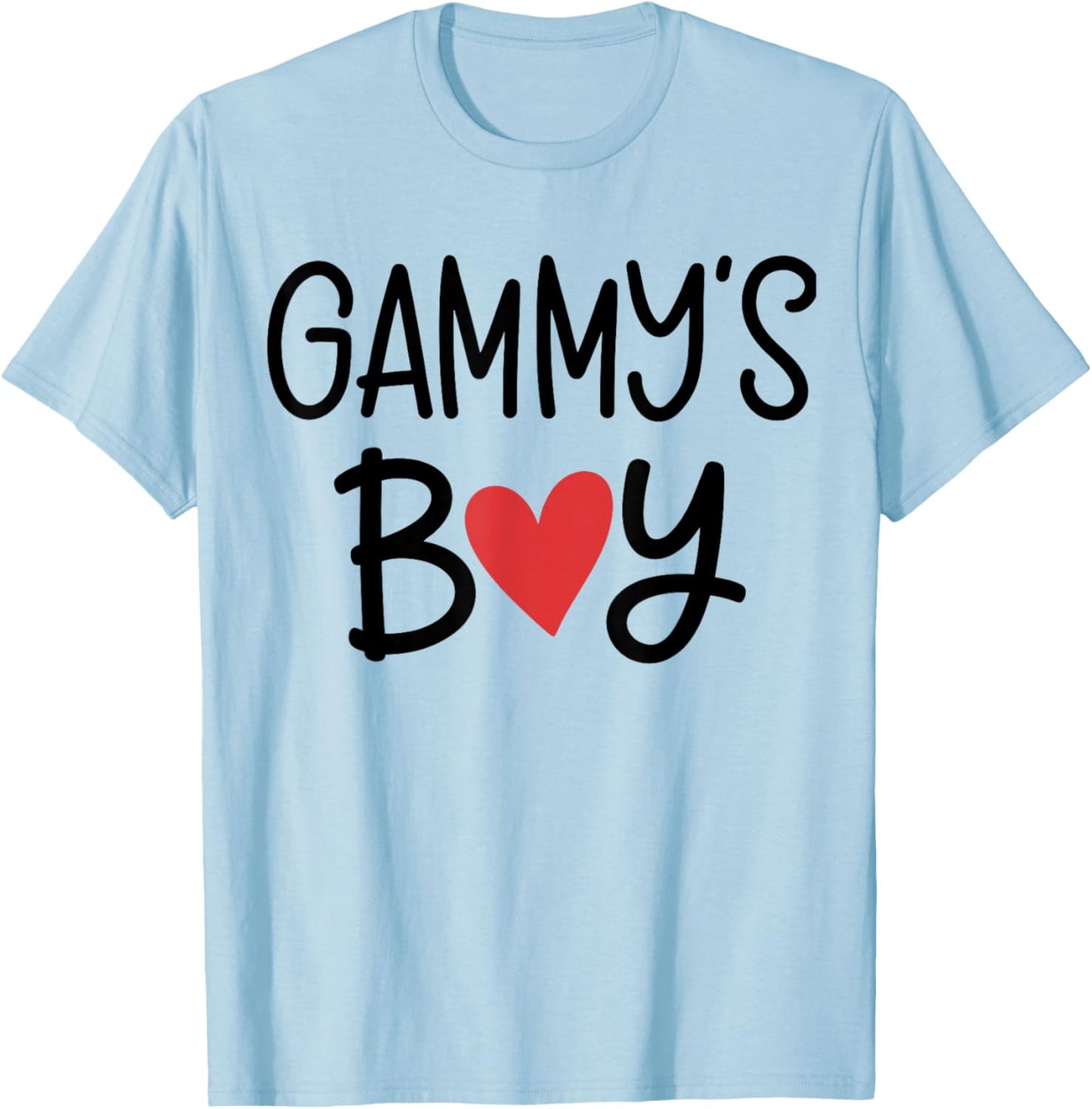 Gammy’S Boy Favorite Child Grandma Funny Mothers Day T-Shirt - T-Shirt | Light Blue