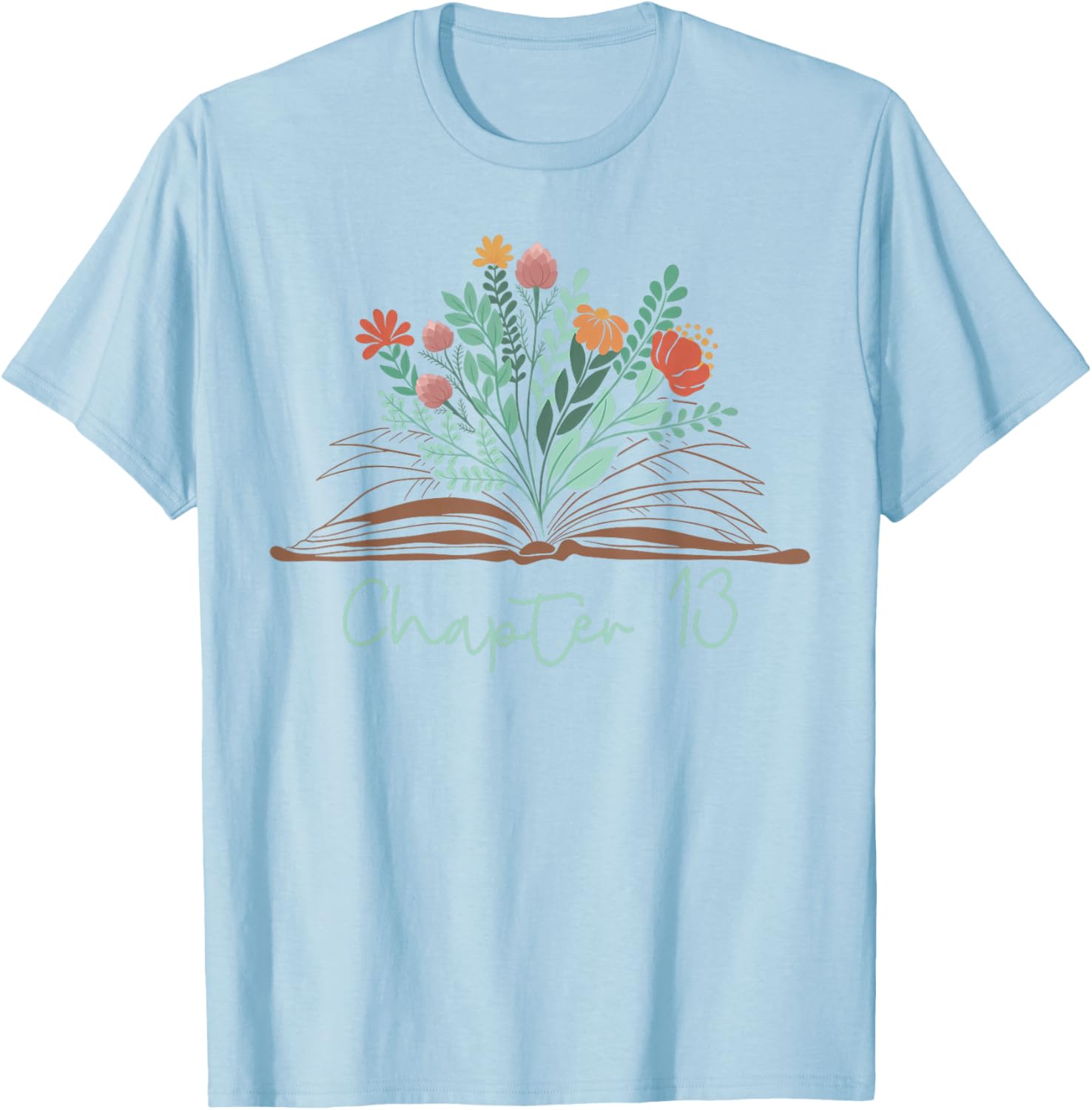 Book Lover T-Shirt - T-Shirt | Light Blue