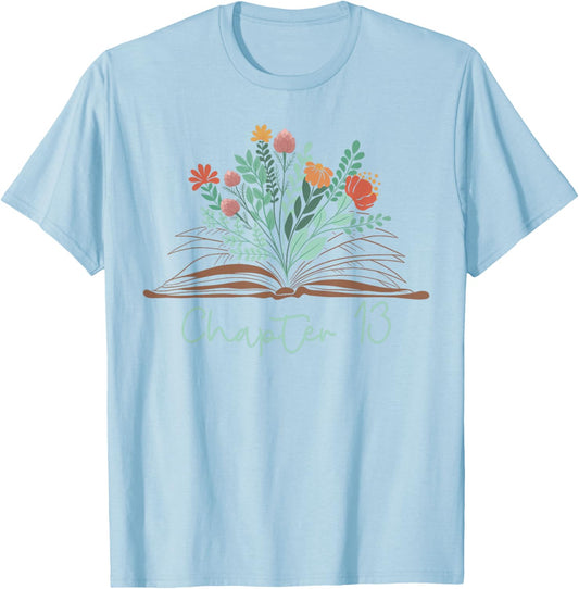 Book Lover T-Shirt - T-Shirt | Light Blue