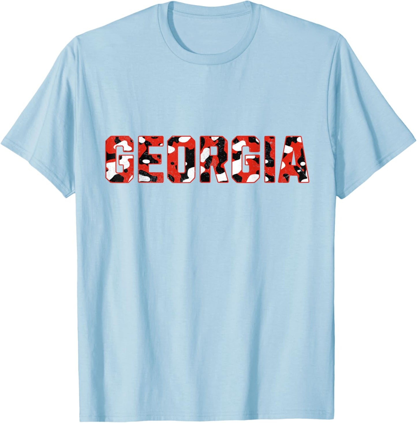 Georgia Camo T-Shirt - T-Shirt | Light Blue