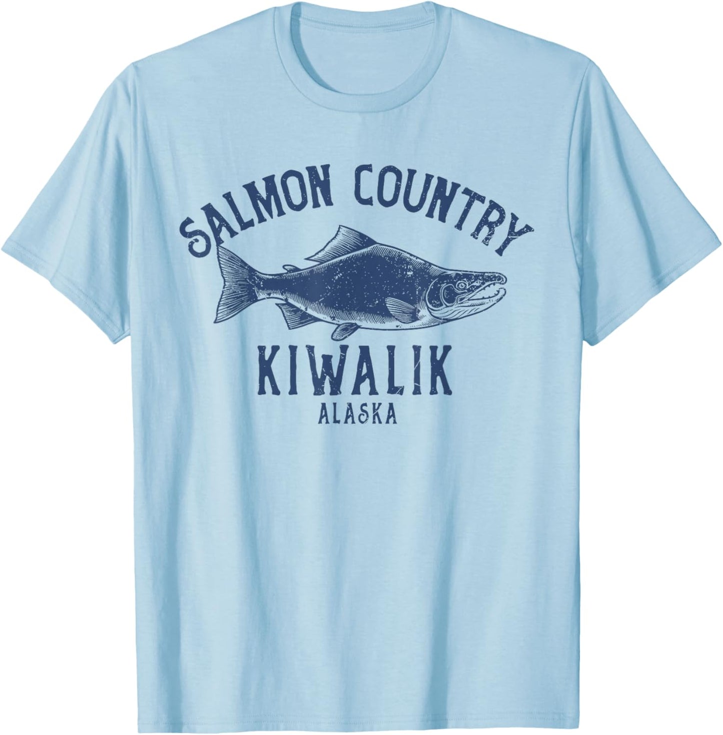 Coastal Nature Design T-Shirt - T-Shirt | Light Blue