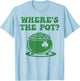 Where is The Pot Gold Shamrock St Patricks Day Men Women Kid T-Shirt - T-Shirt | Light Blue
