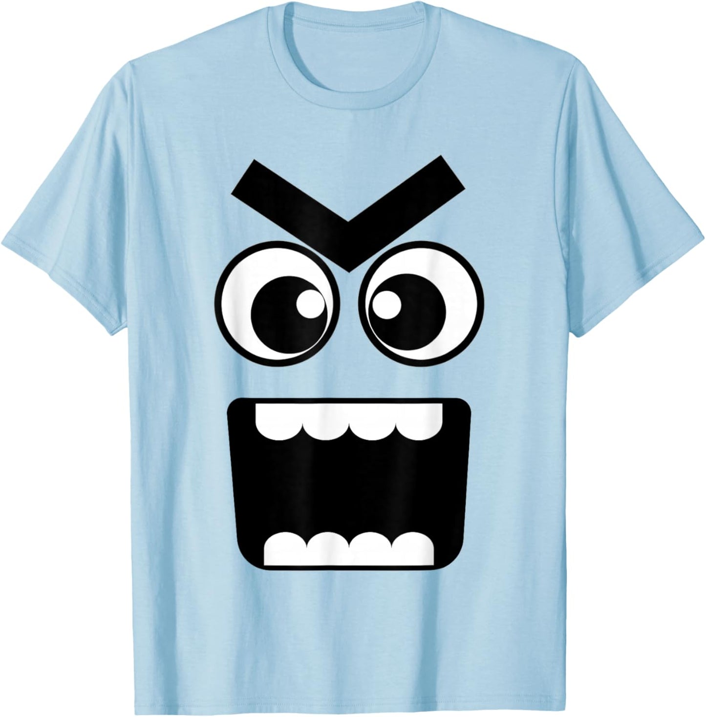 Creepy Carrots Face Funny Halloween Costume Kids and Adults T-Shirt - T-Shirt | Light Blue