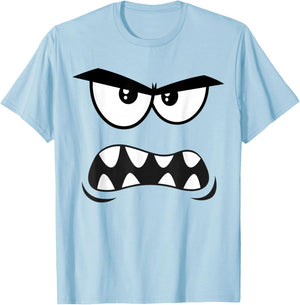 Creepy Carrots Face Funny Halloween Costume Kids and Adults T-Shirt - T-Shirt | Light Blue