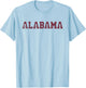 Alabama Retro Vintage T-Shirt - T-Shirt | Light Blue