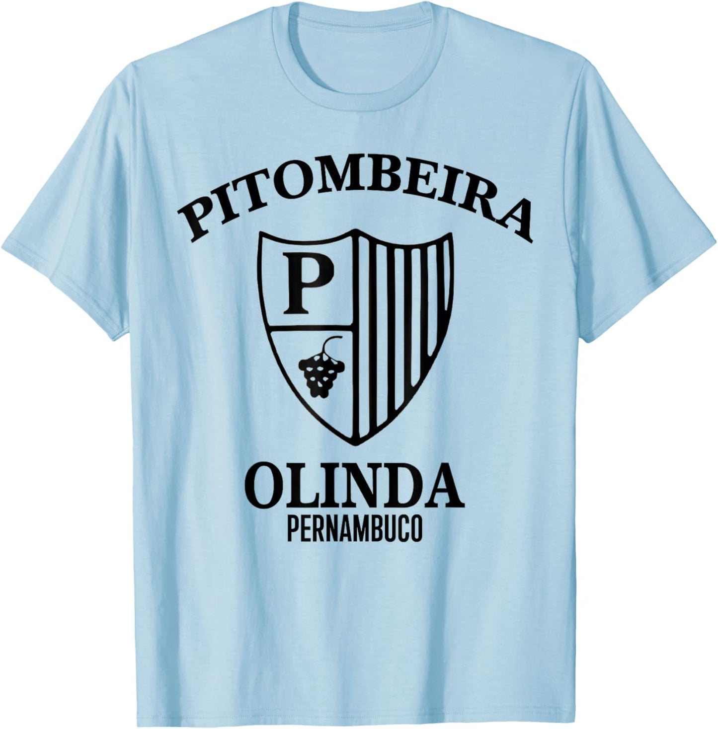 Pitombeira Olinda Pernambuco T-Shirt - T-Shirt | Light Blue