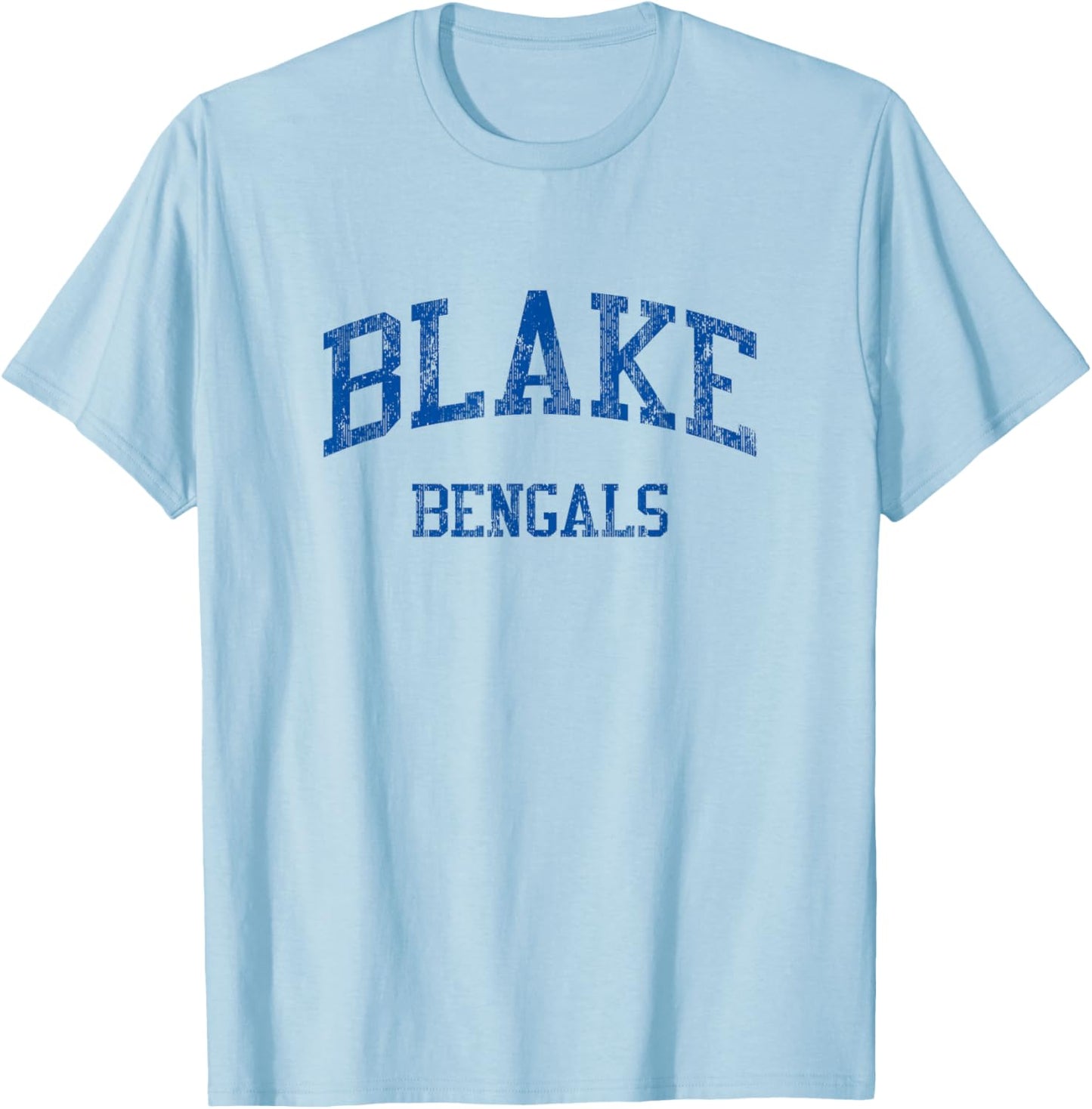 Blake High School HS Silver Spring MD Vintage Sports T-Shirt - T-Shirt | Light Blue