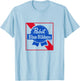 Old School PBR Style T-Shirt - T-Shirt | Light Blue