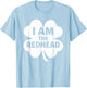Funny Dibs On The Redhead I Am The Redhead Women Men Kids T-Shirt - T-Shirt | Light Blue