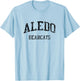 Aledo High School HS Aledo TX Vintage Sports T-Shirt - T-Shirt | Light Blue