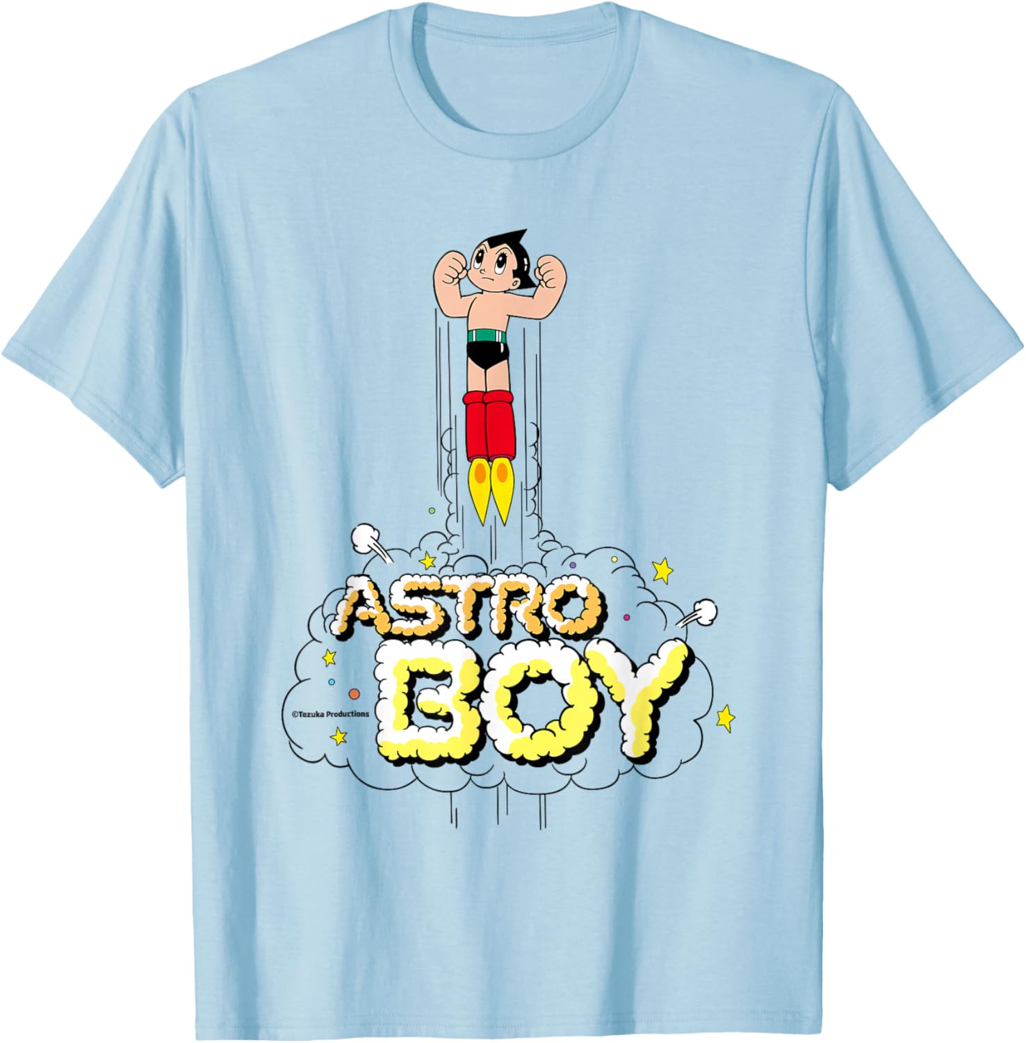 Astro Boy - “in The Sky” T-Shirt - T-Shirt | Light Blue