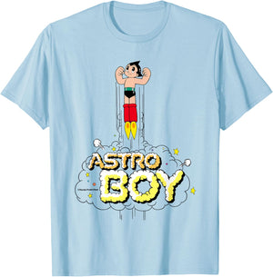 Astro Boy - “in The Sky” T-Shirt - T-Shirt | Light Blue