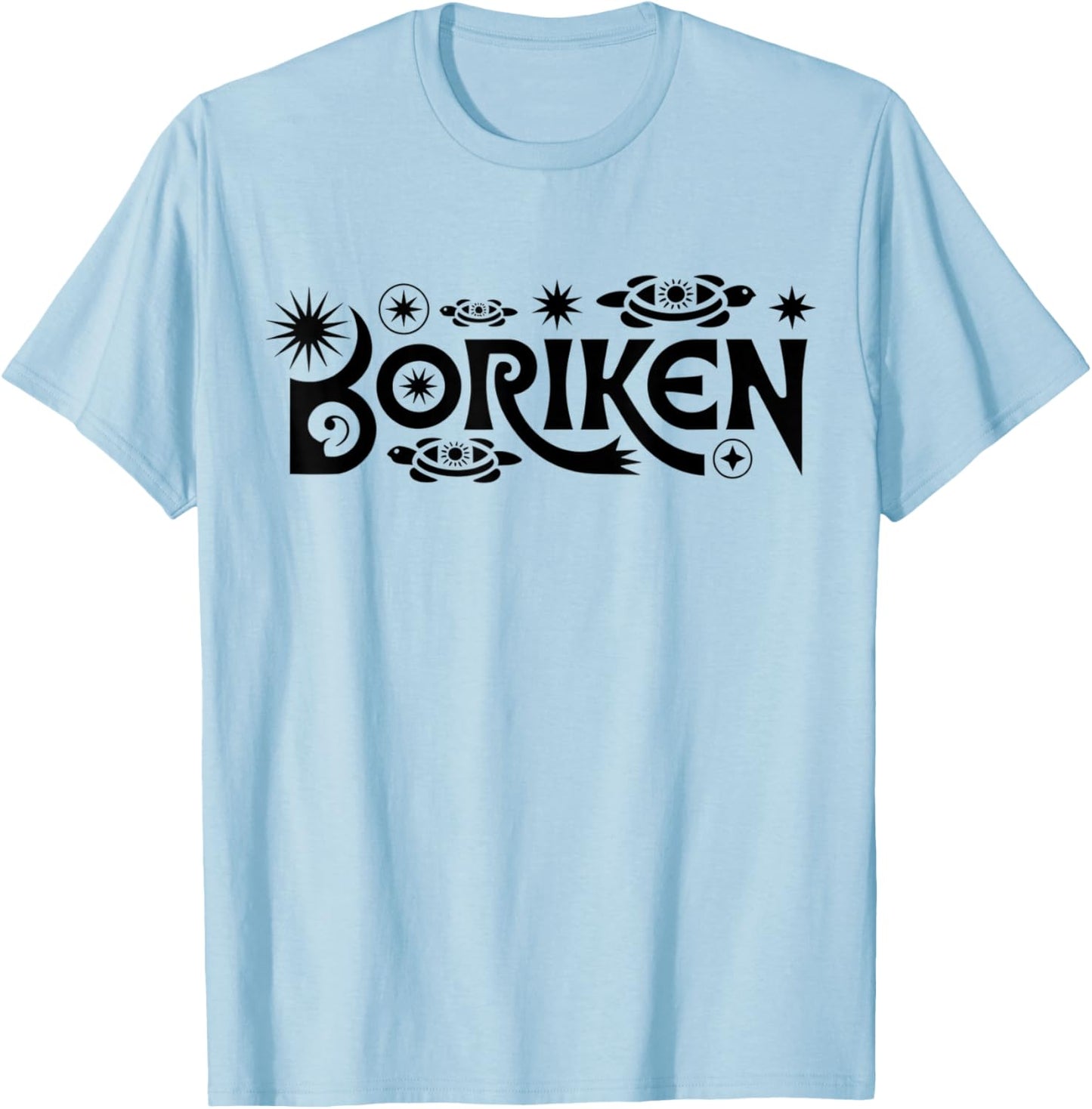 Boricua Boriken Coqui Frog Symbol Taino Puerto Rico Taina T-Shirt - T-Shirt | Light Blue