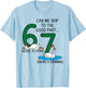 Geese A Laying Swans A Swimming 67 Six Geese Seven Swans T-Shirt - T-Shirt | Light Blue