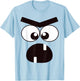 Creepy Carrots Face Halloween Costume Kids T-Shirt - T-Shirt | Light Blue
