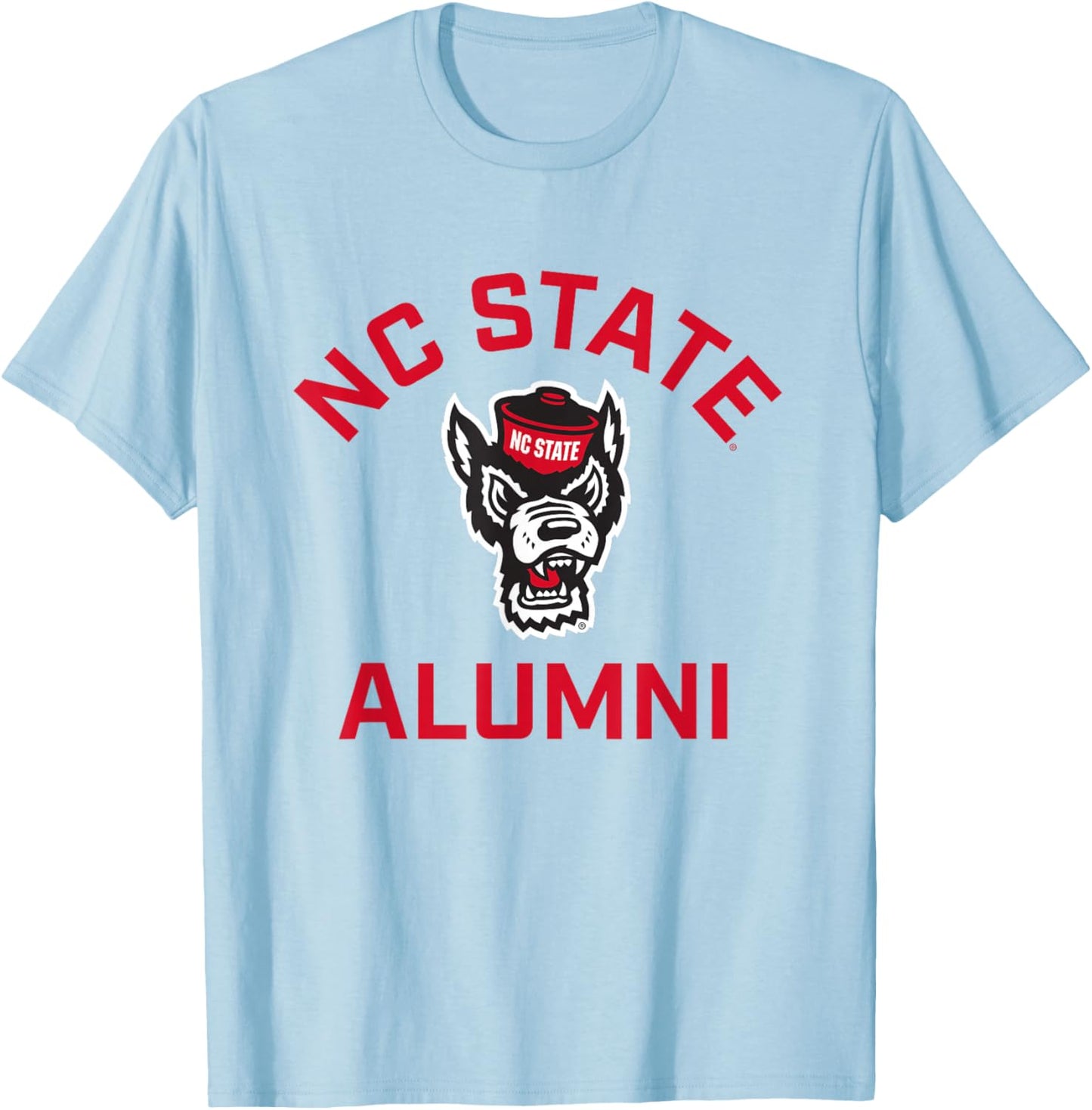 NC State Wolfpack Arched Alumni T-Shirt - T-Shirt | Light Blue