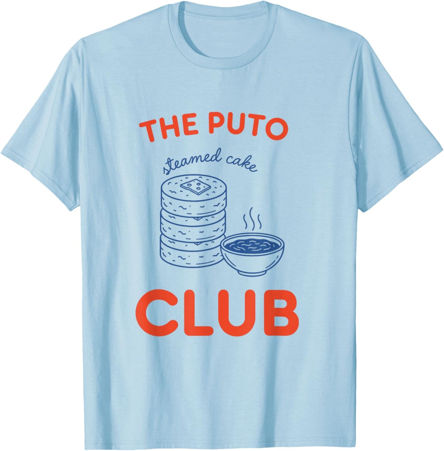 The Puto Club Filipino Sticky Rice Pinoy Philippies T-Shirt - T-Shirt | Light Blue